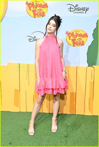 celebs at the Phineas and Ferb premiere