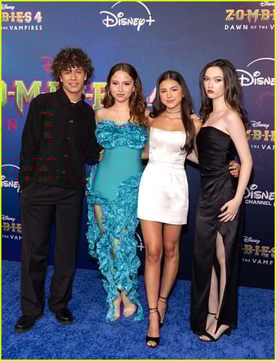 stars at the zombies 4 premiere