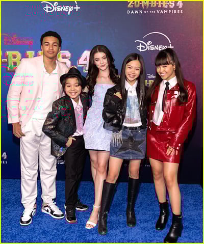 stars at the zombies 4 premiere