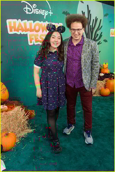 celebs at Disney halloween party