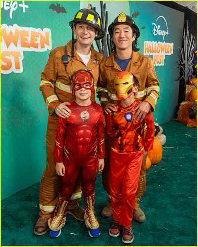 celebs at Disney halloween party