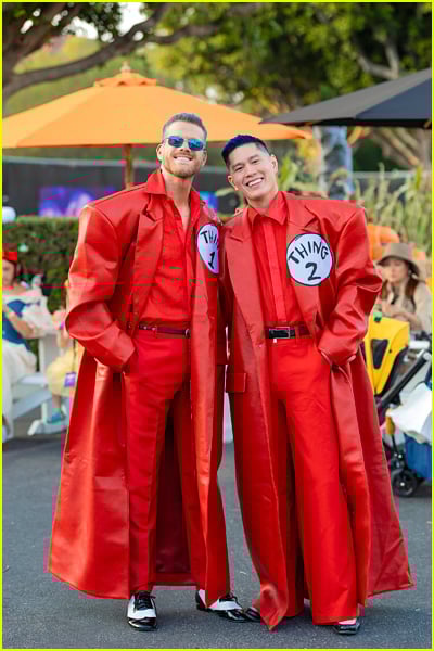 celebs at Disney halloween party