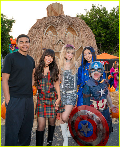 celebs at Disney halloween party