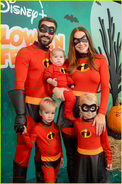 celebs at Disney halloween party