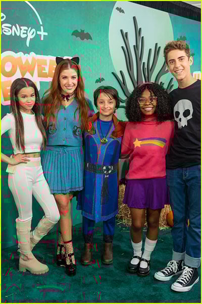 celebs at Disney halloween party